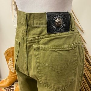 Olive green Versace jeans size 29” waist